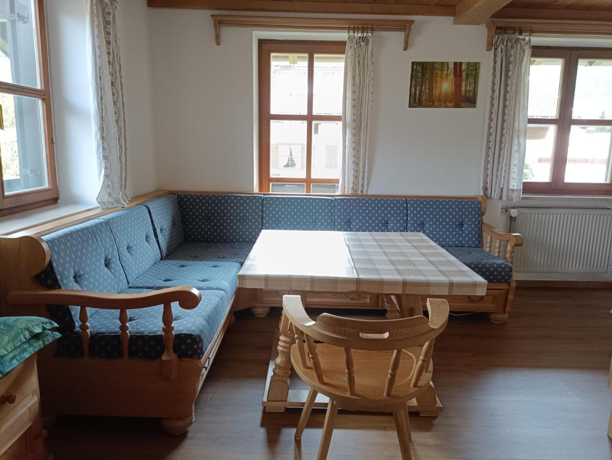 Gipfelblick Am Woessenerbach Appartement Unterwössen Buitenkant foto